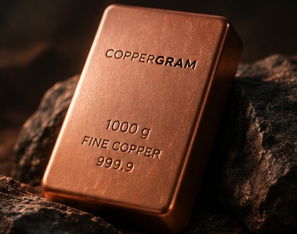 Visual tembaga batangan Coppergram